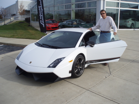 Test Driving A Lamborghini