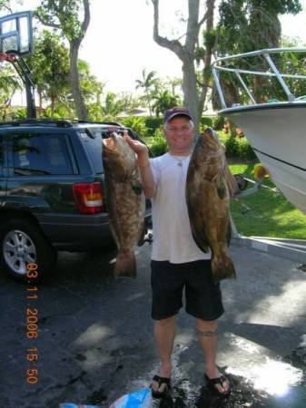 2 Black Groupers Out of Miami