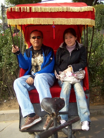 2007 - Hector y Guia en paseo China