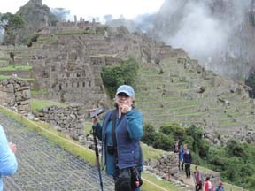 Machu Picchu with my Darling Wife.