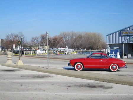 Our red Ghia