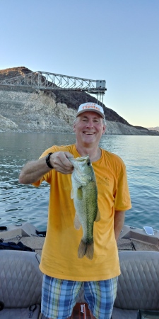 Fishing on Lake Mead