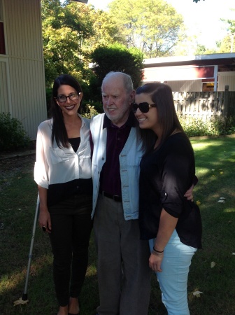 My dad and nieces