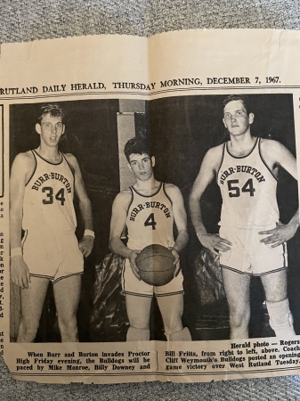 mike Billy D. Bill Fritts 1967’ what a team