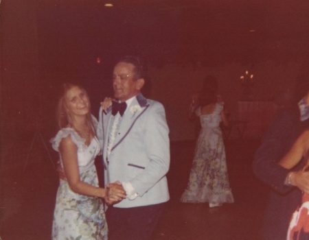 Dancing with dad at sisters wedding 1976