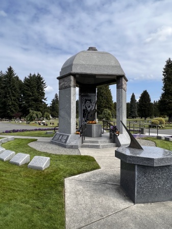 Jimi Hendrix Gravesite, Renton WA