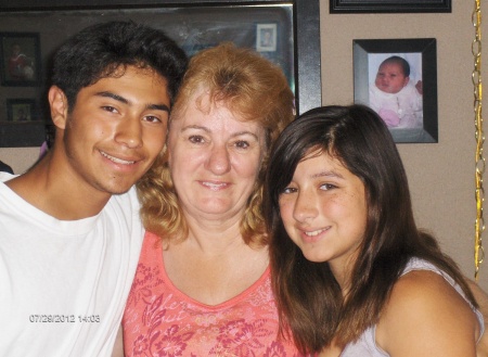 Anthony, Grandma & Athena 7/2012