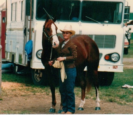 Panza n me waiting for halter class