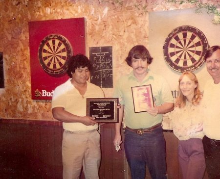 Miami Dade Dart Association Champs 1983