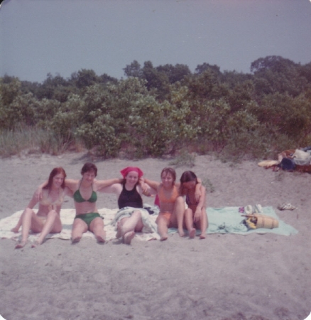 Friends at the beach