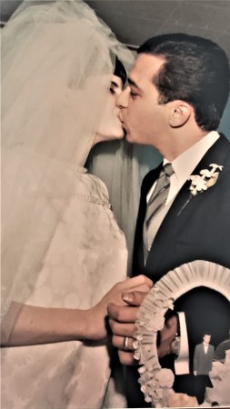 SAM & PAULETTE'S WEDDING DAY, OCT. 21, 1967