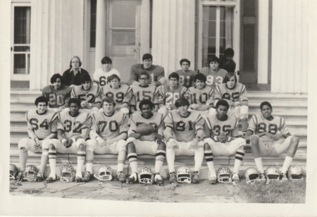 Oakland Academy football team 1971