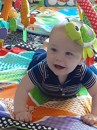 My new great-grandson! 6 months old