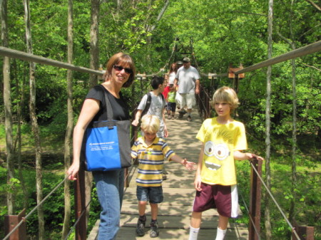 Swinging Bridge at Patapsco Park Ellen, Austin