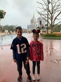 Grandkids Taylor and Molly at Disney