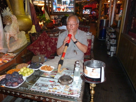 Ali Baba hookah cafe, Istanbul 2014