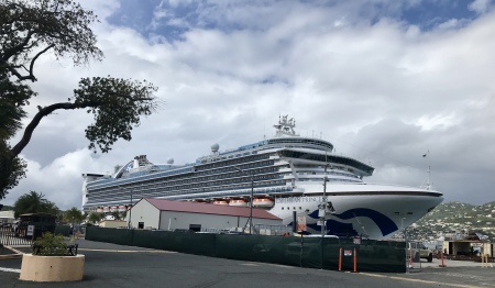 Aboard the Caribbean Princess 