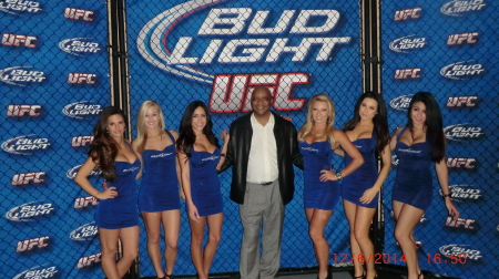 UFC Fight Night with Bud Light Girls
