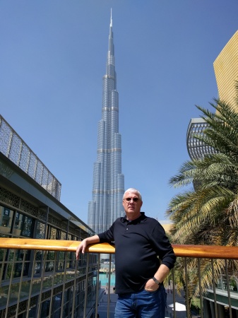 The Burj Kalifa in Dubai