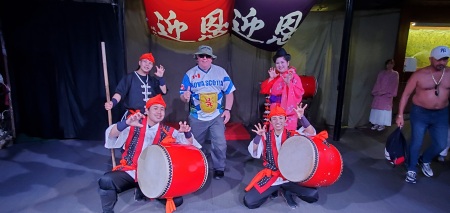 Okinawa drum ceremony 