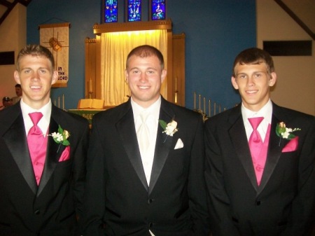 My boys  Brandt, Tyler, and Nicholas