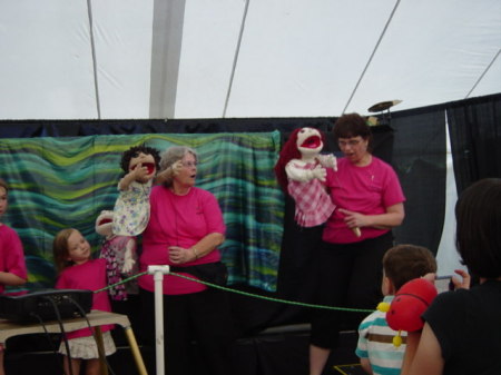 Puppet show in Aug. 2011