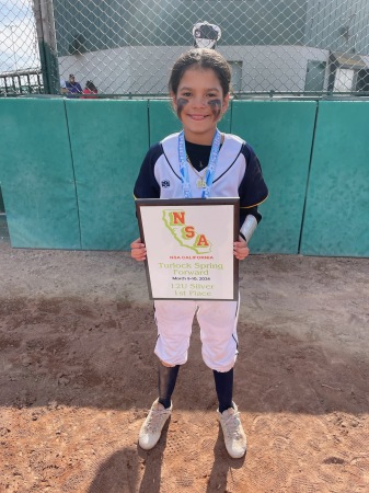 My Granddaughter Won the Silver Tournament in 