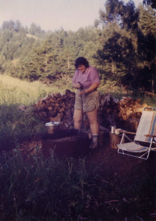 Me camping in the *80's