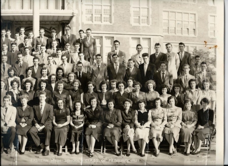 Half of class photo, Jan 1951