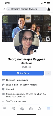 Gina Barajas-Raygoza's album, Gina Barajas-Raygoza's photo album