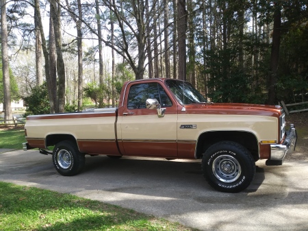 MY 1983 GMC Sierra 4x4 pick up