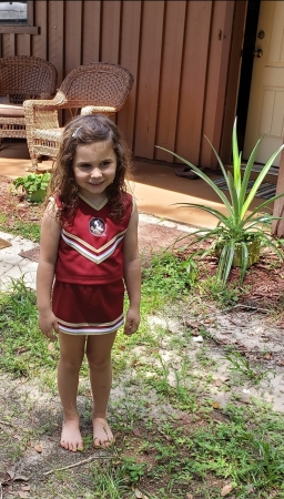 My little Seminole Girl! ♥️ 