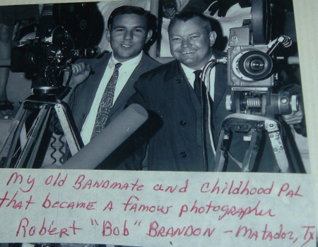 Robert with Bill Rheu of Amarillo--1966