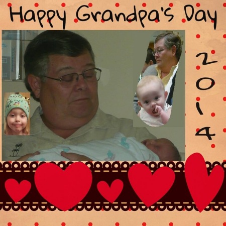 Grandpa with Grand Daughter Jayce