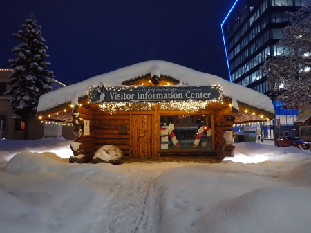Log Cabin Downtown Anchorage 