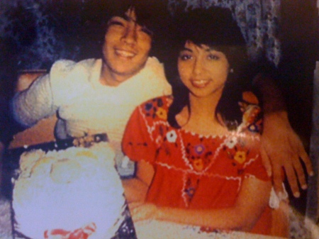 Happy Birthday cake in 1982