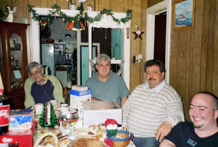 Paul’s father, Paul, brother David & son Greg