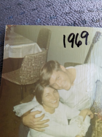 My fiance, Bonnie, and I  (1969)