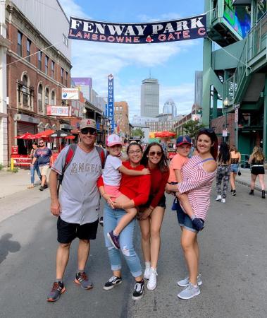 Fenway Park with the Family 