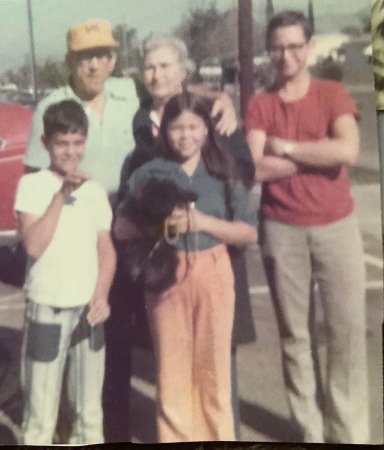 My Grandparents, My Brothers & I in El Cajon 