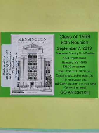 50th Reunion for Class 1969
