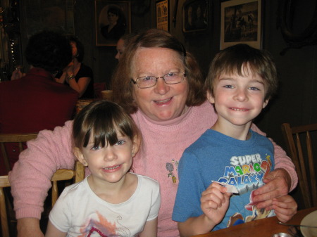 Nana(me) with Wes and Lena