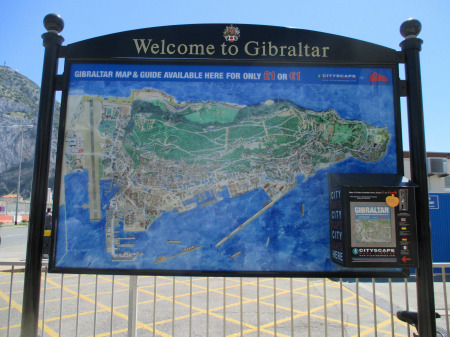 Tourist Map - Gibraltar