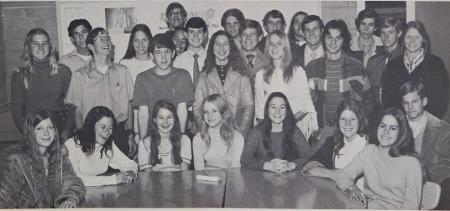 Juniors Class Meeting 1971-72 Yearbook Pic