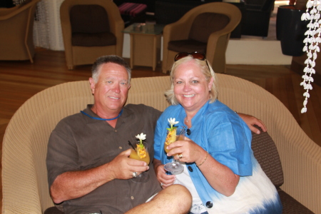 tommy and me in Moorea 2012