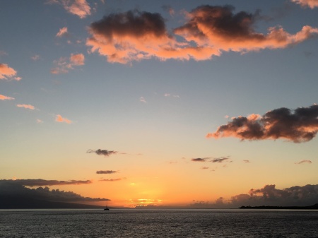 Maui at Sunset