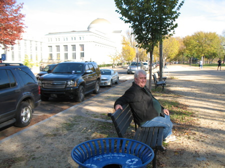 In front of a Smithsonian Museum. 11/3/2011