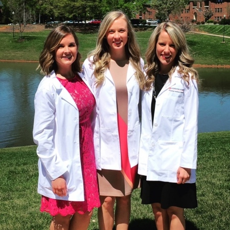 ASH GETTING WHITE COAT-GARDNER WEBB