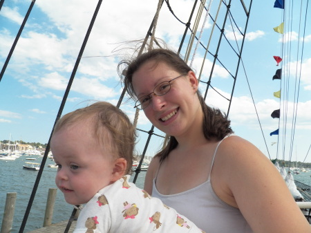 Doing tour of the Tall Ships