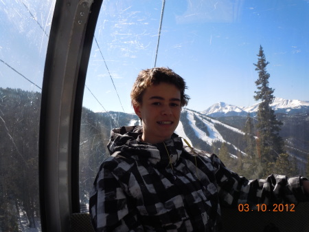 Nolan's first ski trip out west